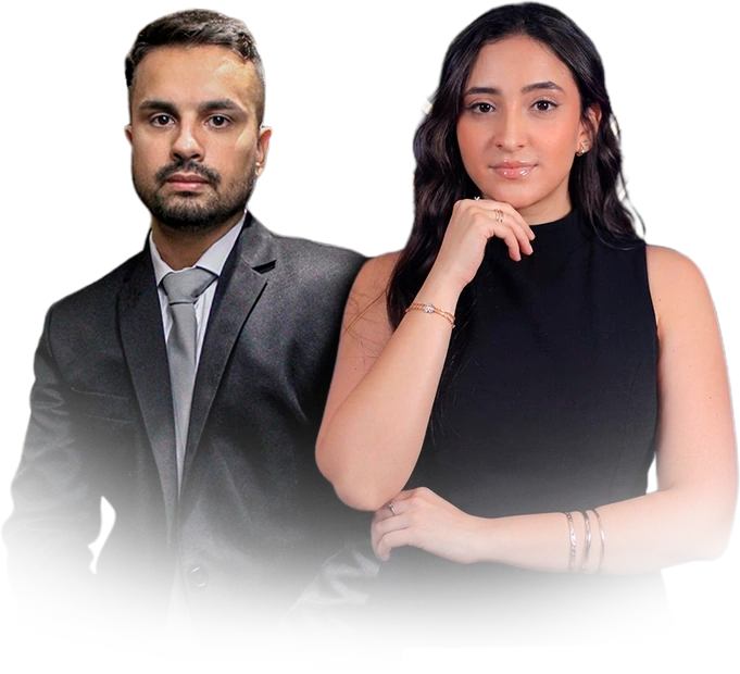 Milena Novello e Rafael Martines